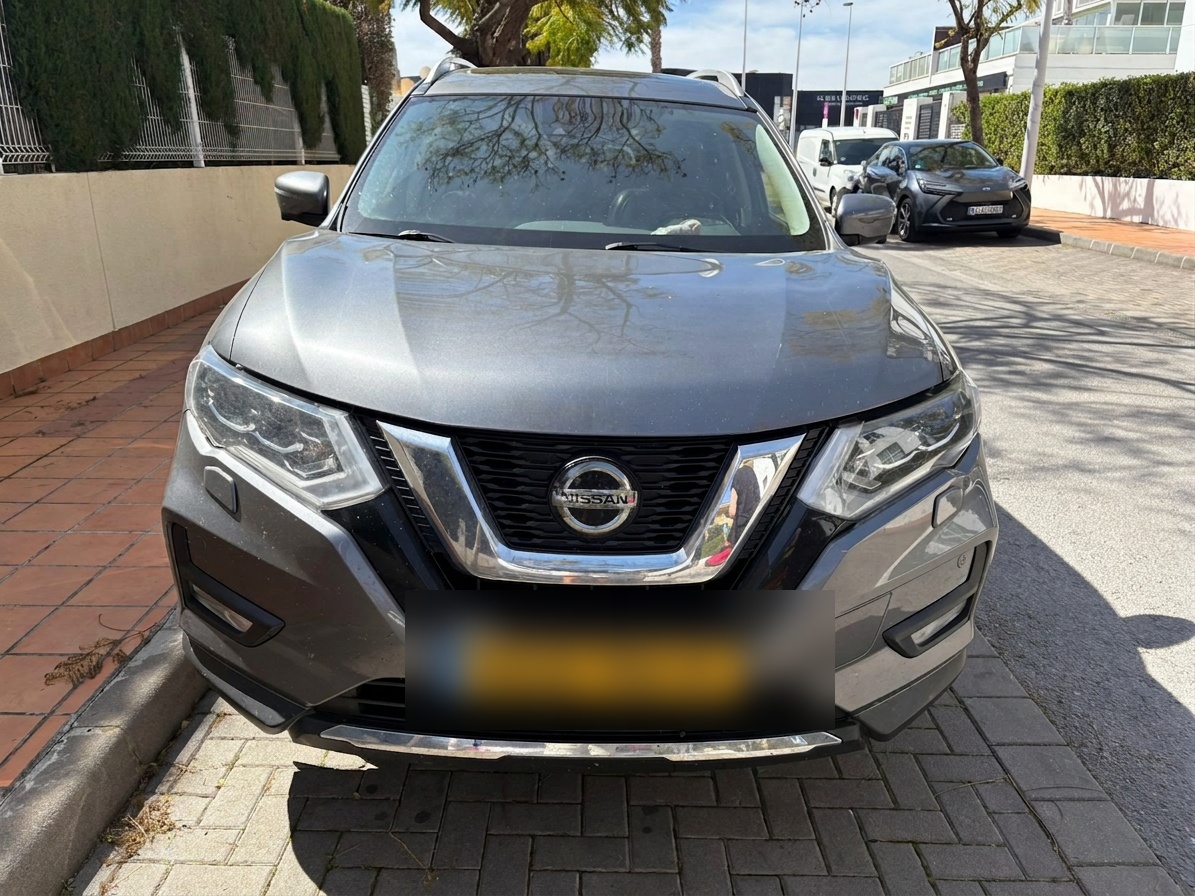 Nissan X-Trail geïmporteerd naar Moraira